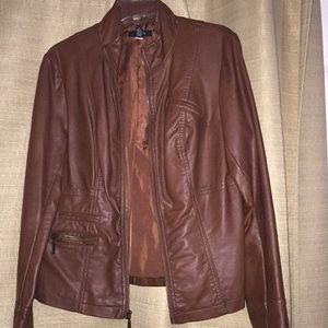 Alfani Leather Jacket